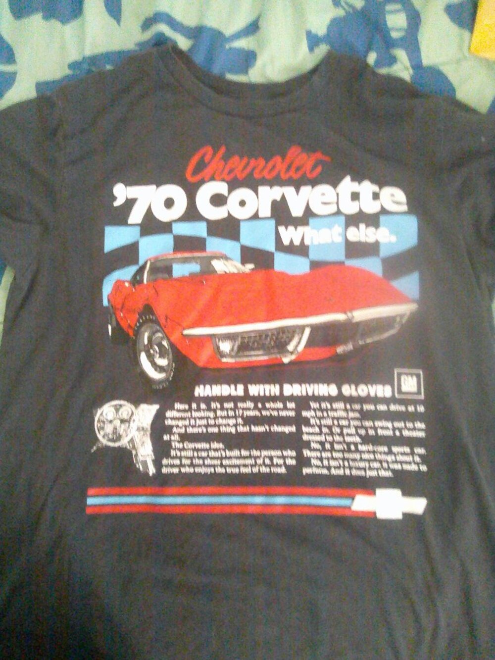2XL Mens Corvette T-shirt-Good Condition-Freshly Washed